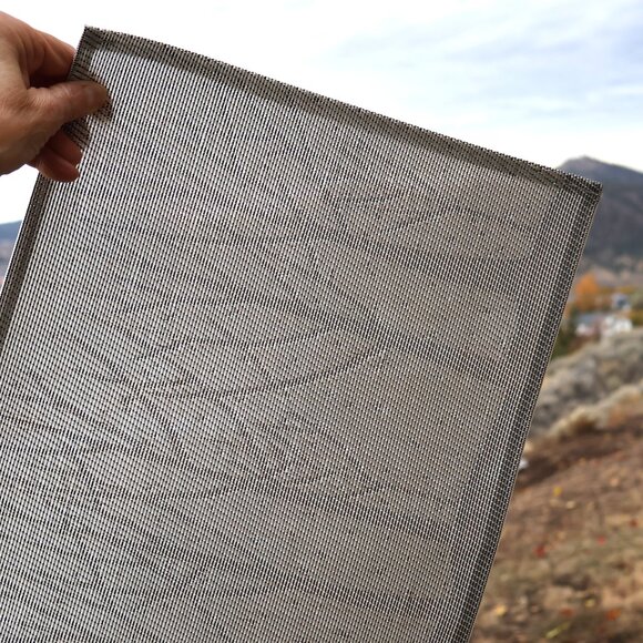 Silver Woven Tree Placemats - Wipe Clean PVC - Two sets of 4 - Picture 4 of 5